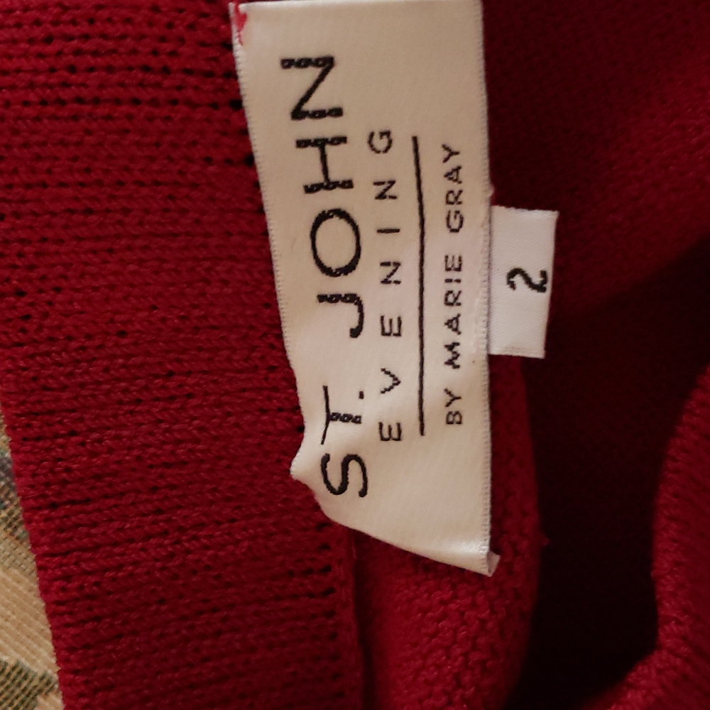 St John full length knit skirt - Picture 3 of 3